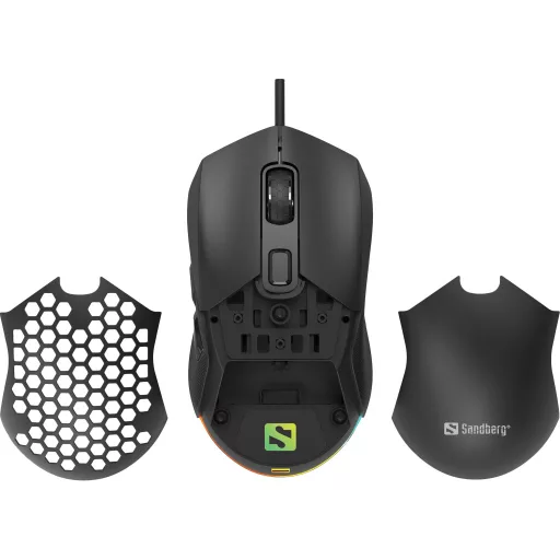 Sandberg 640-28 egér Játék Kétkezes USB A típus 12800 DPI