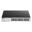 D-Link GO-SW-24G Beállítást nem igénylő (unmanaged) L2 Gigabit Ethernet (10/100/1000) 1U Fekete