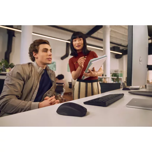 HP Multi-Device Dual-Mode Mouse and Keyboard Combo 490C billentyűzet Egér mellékelve Otthoni RF vezeték nélküli + Bluetooth Fehér
