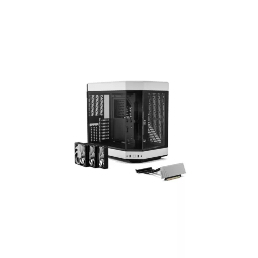 HYTE Y60 Midi Tower Fekete, Fehér