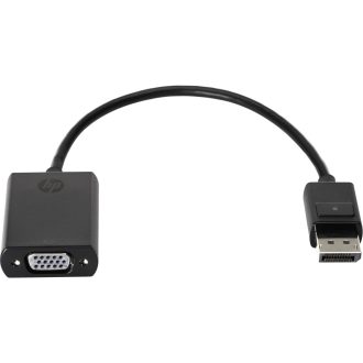 HP DisplayPort To VGA Adapter 0,2 M VGA (D-Sub) Fekete