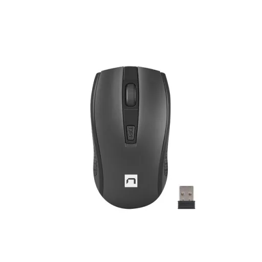 NATEC SQUID billentyűzet Egér mellékelve Otthoni/irodai USB QWERTY Nemzetközi amerikai Fekete