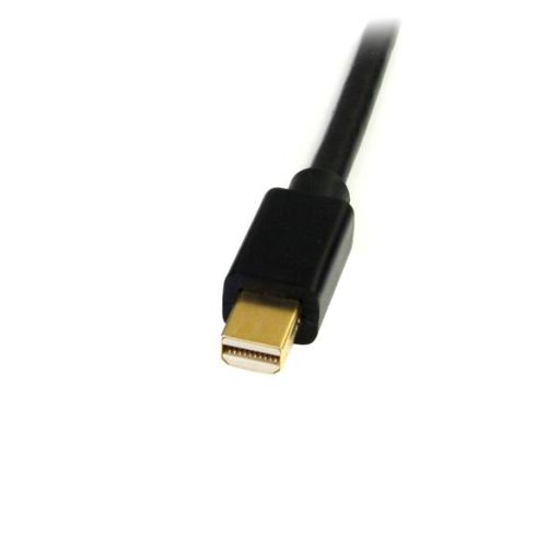StarTech.com MDP2DVIMM6 video átalakító kábel 1,8 M Mini DisplayPort DVI-D Fekete