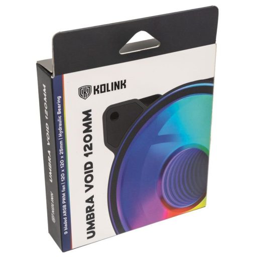 Kolink Umbra Void Pro 12 cm Fekete 1 db