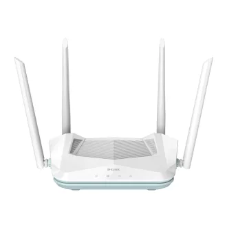   D-Link EAGLE PRO AI AX1500 Smart Router vezetéknélküli router Gigabit Ethernet Kétsávos (2,4 GHz / 5 GHz) Fehér