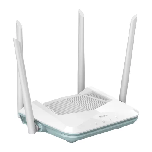 D-Link EAGLE PRO AI AX1500 Smart Router vezetéknélküli router Gigabit Ethernet Kétsávos (2,4 GHz / 5 GHz) Fehér