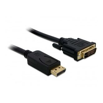 DeLOCK Displayport > DVI 24+1 St/St 2m DVI-D