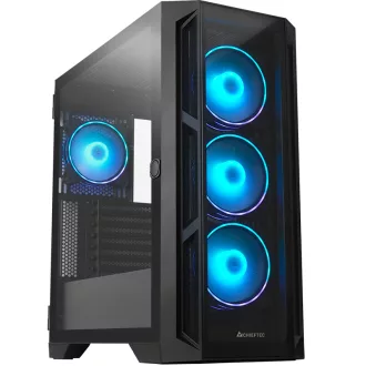 Chieftec APEX GA-01B-TG-OP ATX Midi Tower Fekete