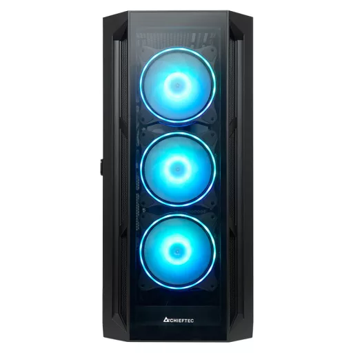 Chieftec APEX GA-01B-TG-OP ATX Midi Tower Fekete