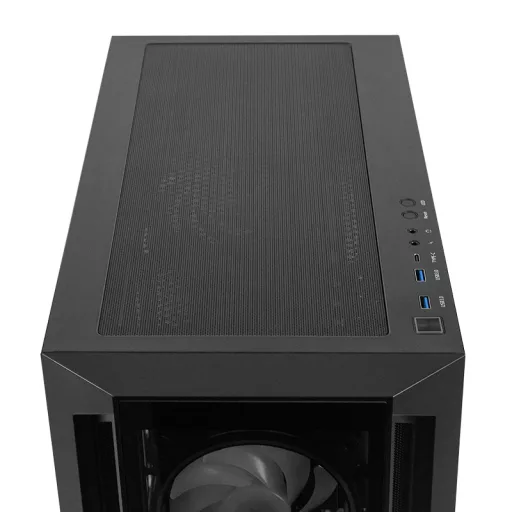 Chieftec APEX GA-01B-TG-OP ATX Midi Tower Fekete