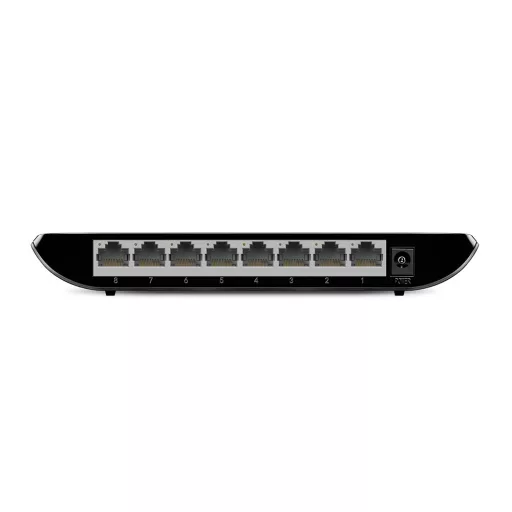 TP-Link TL-SG1008D Beállítást nem igénylő (unmanaged) Gigabit Ethernet (10/100/1000) Fekete
