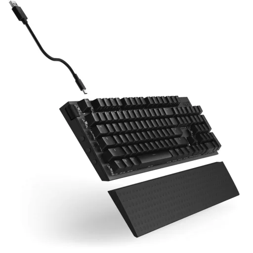 NZXT Function 2 billentyűzet Játék USB Brit angol Fekete