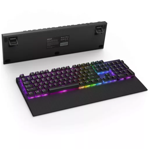NZXT Function 2 billentyűzet Játék USB Brit angol Fekete