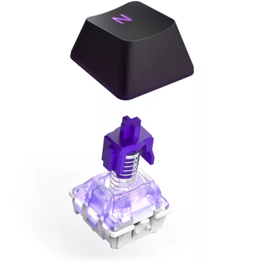 NZXT Function 2 billentyűzet Játék USB Brit angol Fekete
