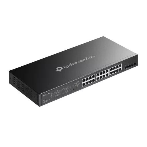 TP-Link Omada SG2428LP hálózati kapcsoló Vezérelt L2/L2+ Gigabit Ethernet (10/100/1000) Ethernet-áramellátás (PoE) támogatása Szürke
