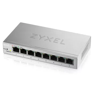   Zyxel GS1200-8 Vezérelt Gigabit Ethernet (10/100/1000) Ezüst