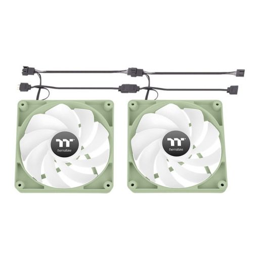 Thermaltake Matcha Green CT120 12 cm Szürke 2 db