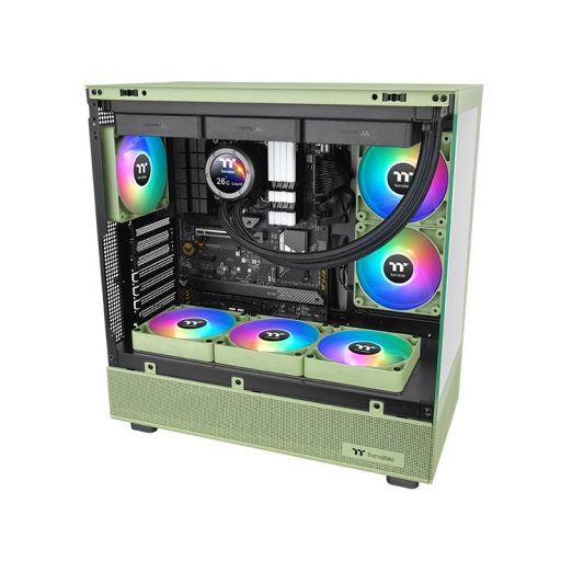 Thermaltake Matcha Green CT120 12 cm Szürke 2 db