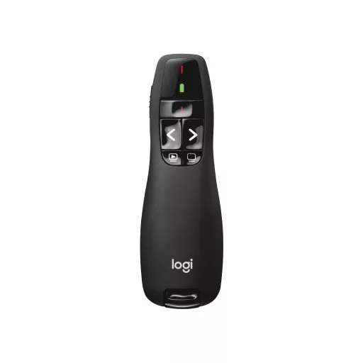Logitech 910-001356 vezeték nélküli bemutatóeszköz RF Fekete