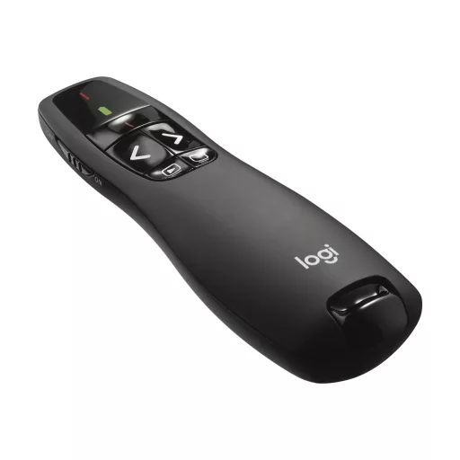 Logitech 910-001356 vezeték nélküli bemutatóeszköz RF Fekete