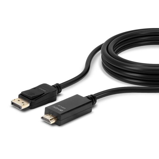 Lindy 36922 video átalakító kábel 2 M DisplayPort HDMI A-típus (Standard) Fekete