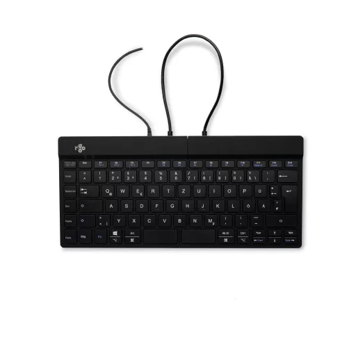 R-Go Tools RGOSP-DEWIBL billentyűzet Univerzális USB QWERTZ Német Fekete