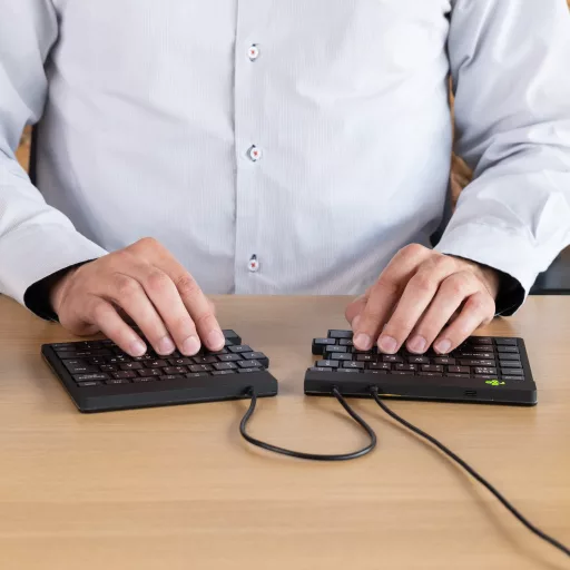 R-Go Tools RGOSP-DEWIBL billentyűzet Univerzális USB QWERTZ Német Fekete