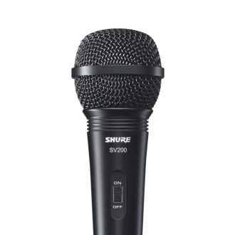 Shure SV200 mikrofon Fekete Karaoke mikrofon