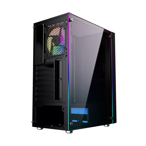 Gembird Fornax 2500 Midi Tower Fekete