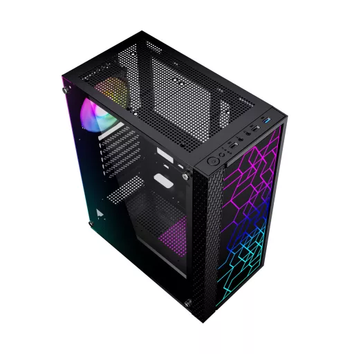 Gembird Fornax 2500 Midi Tower Fekete