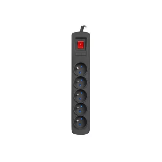 Power strip ARC5 3 m ARC5/15/CZ black