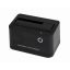 Gembird HD32-U2S-5 dokkoló állomás tárolóegységhez USB 2.0 Type-B Fekete