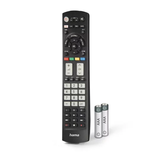 Hama 00221064 távirányító Vezeték nélküli infravörös TV Nyomógombok