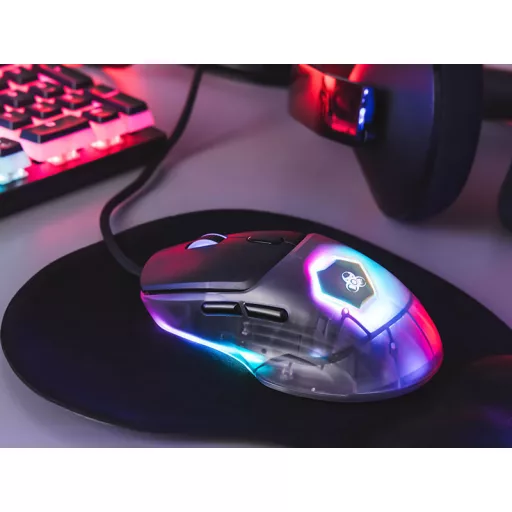 Tracer GameZone NEON USB egér Játék Jobbkezes USB A típus Optikai 12400 DPI