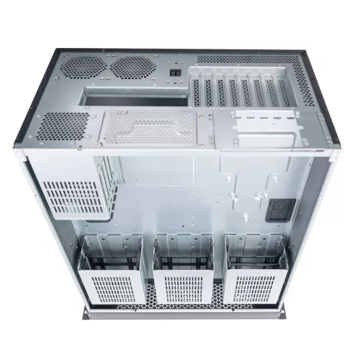 Silverstone RM600 Rack Fekete