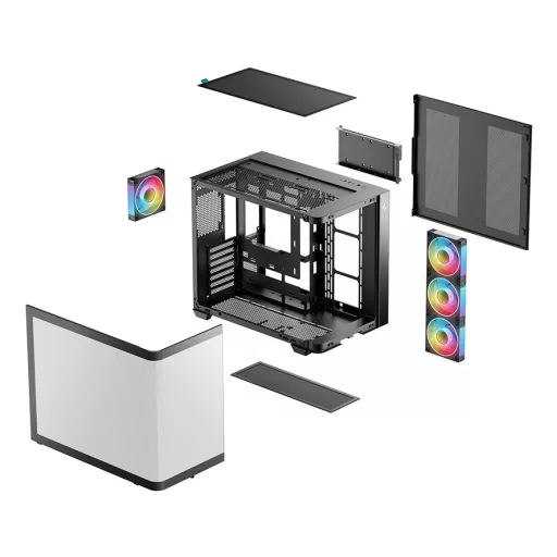 DeepCool CG530U 4F Tower Fekete