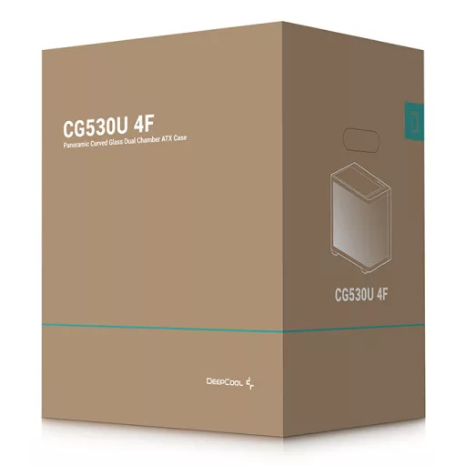 DeepCool CG530U 4F Tower Fekete