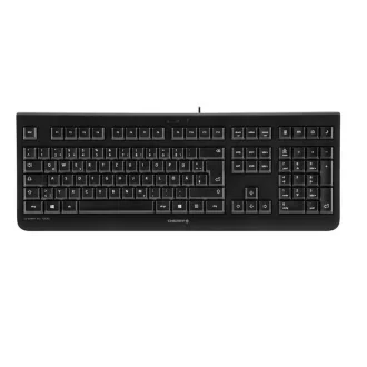   CHERRY KC 1000 billentyűzet Irodai USB QWERTY Spanyol Fekete