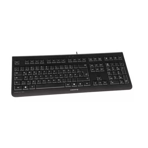 CHERRY KC 1000 billentyűzet Irodai USB QWERTY Spanyol Fekete