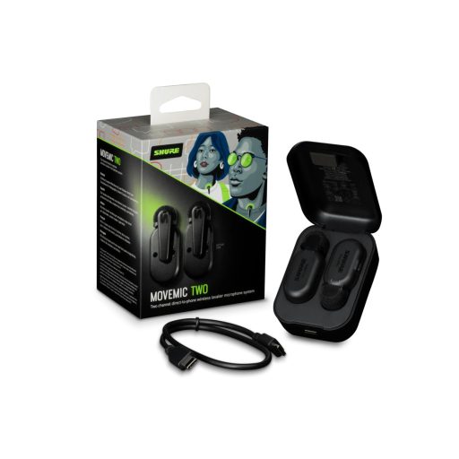 Shure MV-TWO-Z6 mikrofon Fekete Microphone set