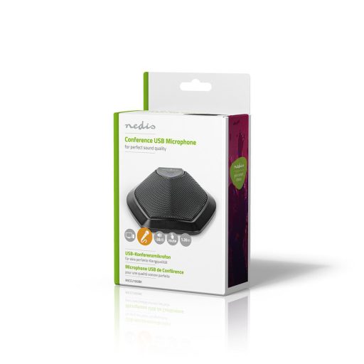 Nedis MICCU100BK mikrofon Fekete Konferencia mikrofon