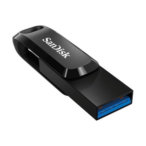 SanDisk Ultra Dual Drive Go USB flash meghajtó 512 GB USB Type-A / USB Type-C 3.2 Gen 1 (3.1 Gen 1) Fekete