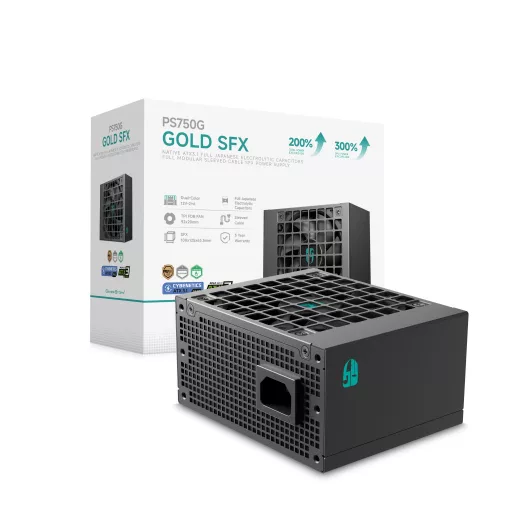 Gamer Storm PS750G 750 W 20+4 pin ATX ATX Fekete