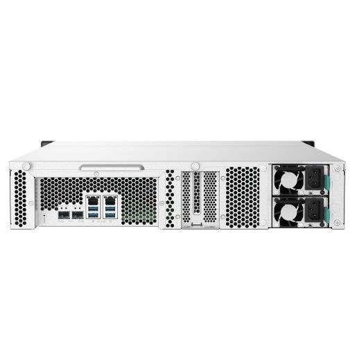 QNAP TS-832PXU-RP NAS Rack (2U) Annapurna Labs AL324 4 GB DDR4 0 TB QNAP Turbo System Fekete
