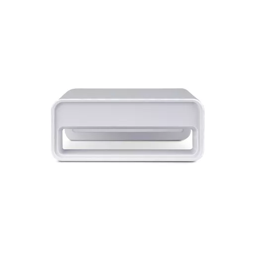 StarTech.com 1MFSW-MONITOR-RISER asztali TV konzol Ezüst