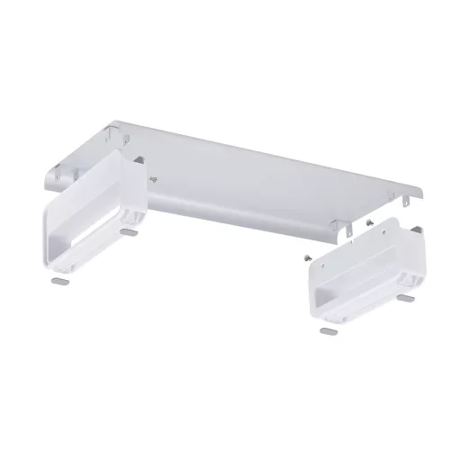StarTech.com 1MFSW-MONITOR-RISER asztali TV konzol Ezüst