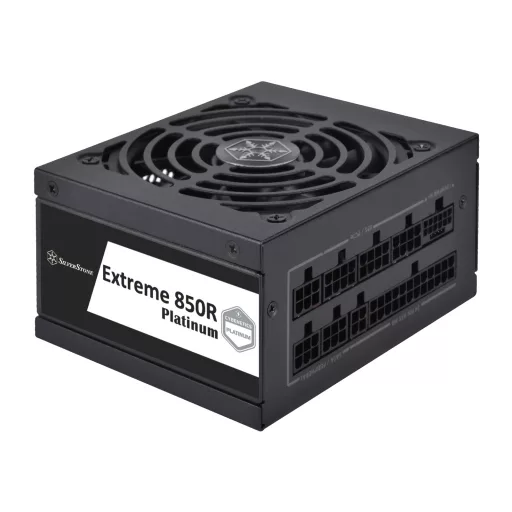 Silverstone SST-EX850R-PM 850 W 20-pin ATX SFX Fekete