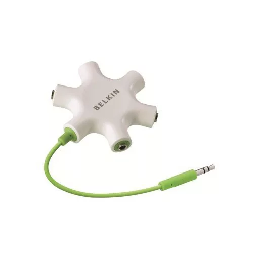 Belkin F8Z274BT audio elosztó Zöld, Fehér