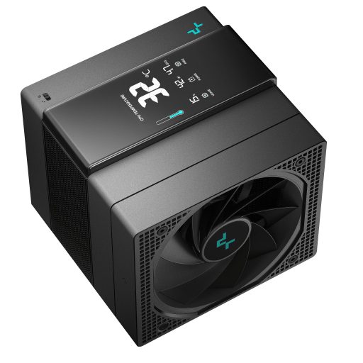 DeepCool ASSASSIN IV VC VISION Processzor Hűtő 120/140 mm Fekete 1 db