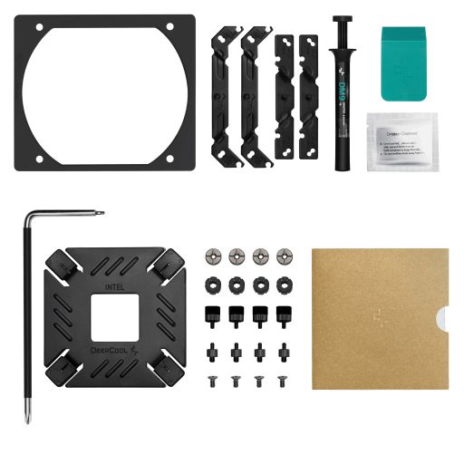 DeepCool ASSASSIN IV VC VISION Processzor Hűtő 120/140 mm Fekete 1 db